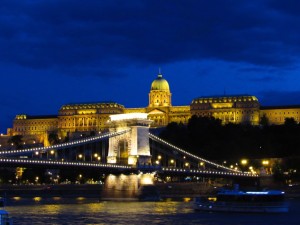 Beautiful Budapest by night.