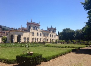 Villa Corsi Salviati in Sesto Fiorentino where I studied (we stopped by to take a look on our way in to Florience).